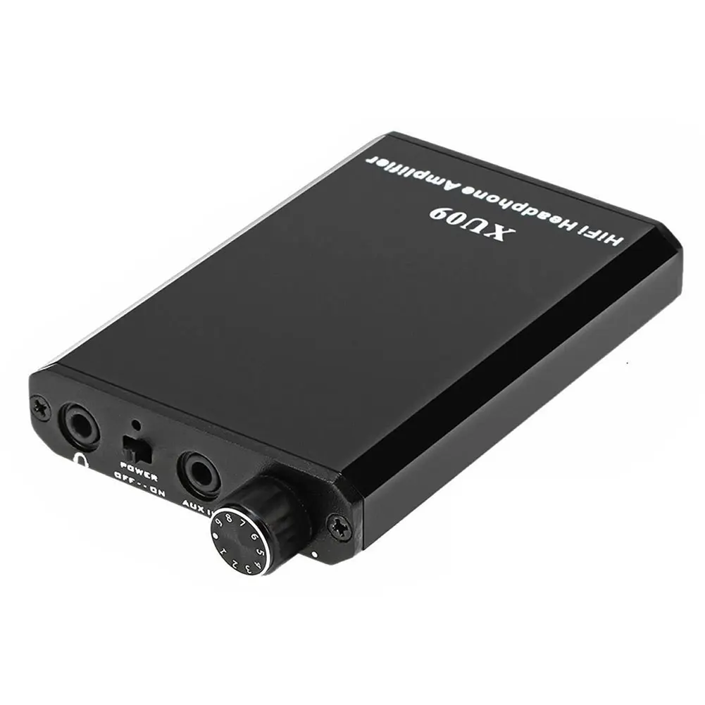 XU09 домашний HIFI черный Аудио Музыка улучшитель усилитель для наушников мощный