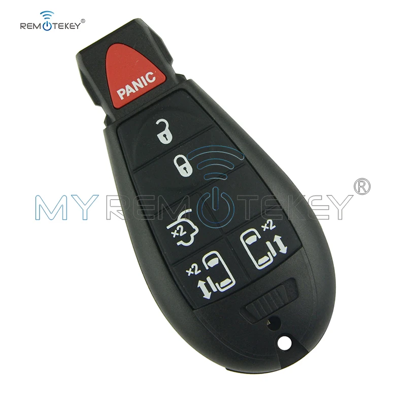 

Пульт дистанционного управления Remtekey, брелок для Chrysler Dodge Jeep challenger town country, новый тип, 434 МГц, 6 кнопок