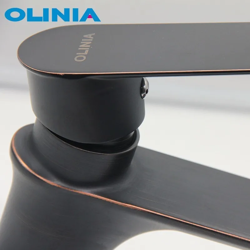 Olinia смеситель для ванной комнаты Современная раковина кран с одной ручкой