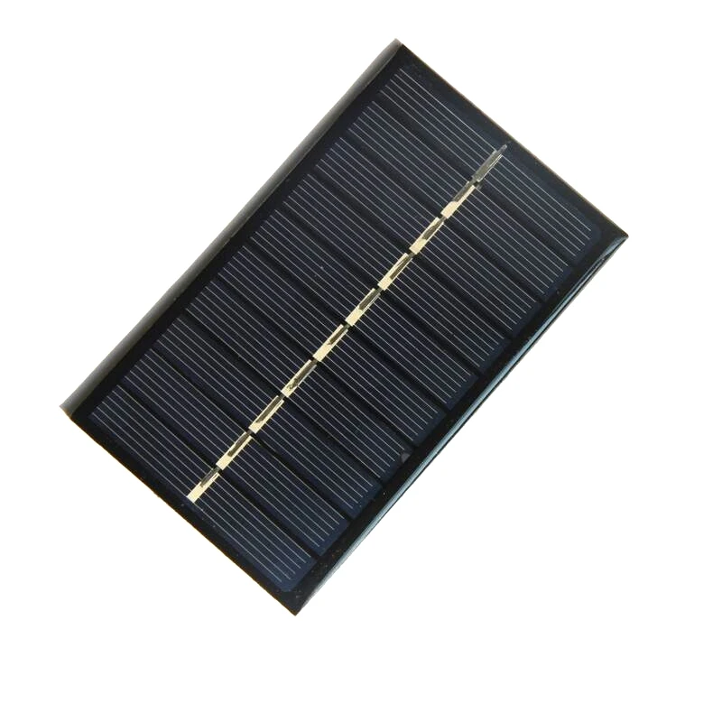 

BUHESHUI 5V 150MA Solar Panel Solar Cell DIY Solar Battery Charger For 3.7V 100*60MM Epoxy Polycrystalline Wholesale 1000pcs