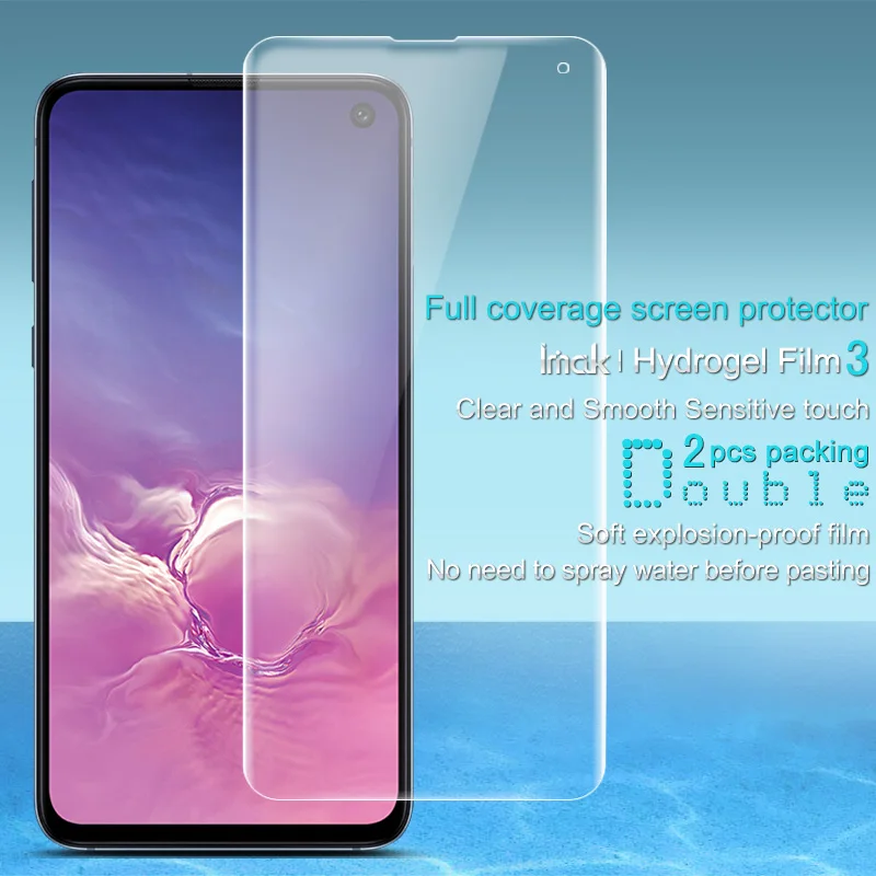 2 шт. защитная пленка для Samsung Galaxy S10E S10 E|Защитные стёкла и плёнки телефонов| |