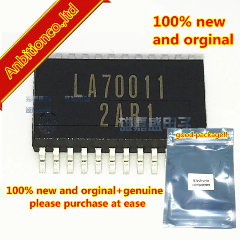 2-10 шт. 100% новый и оригинальный LA70011 SOP-24 Усилитель записи/воспроизведения для VHS VCRs в наличии