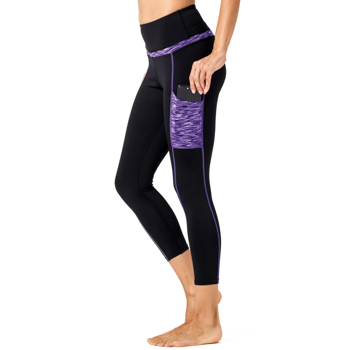 New Woman High Waist Gym Yoga Pants Sportswear Sport Elastic Leggings Seamless Pocket Leggins For Women Fitness Female Tights