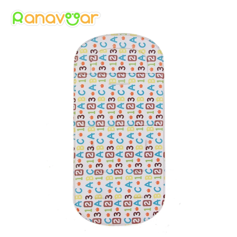 Новый Удобная детская коляска коврик четыре сезона общие Мягкая Подушка седла