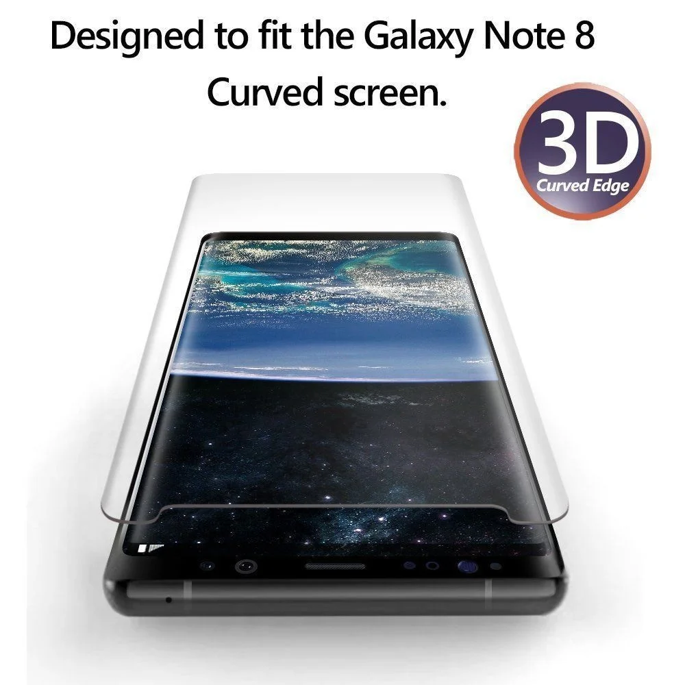 3D 9H S9 Plus S8 + пленка для экрана изогнутое закаленное стекло защита Samsung Galaxy Note 9 Note8 S7