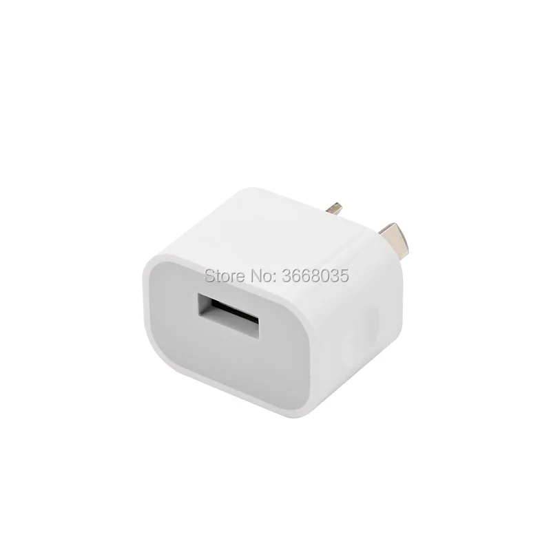 10 шт. высокое качество белый 5 В 2 А вилка AU USB настенное зарядное устройство