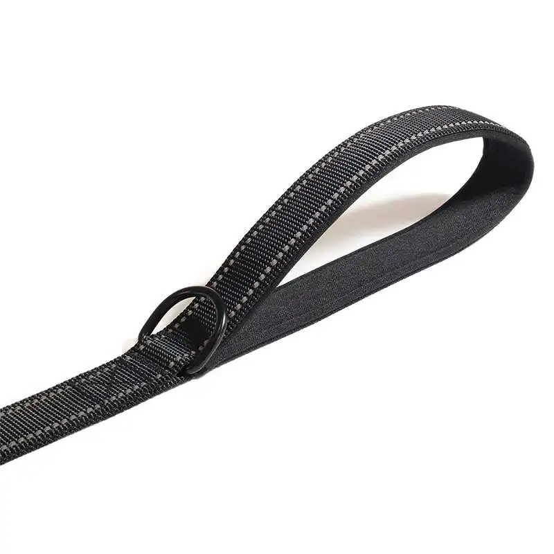Strong Dog Leash With Comfortable Padded Handle Reflective Threads For Medium And Large Dogs |