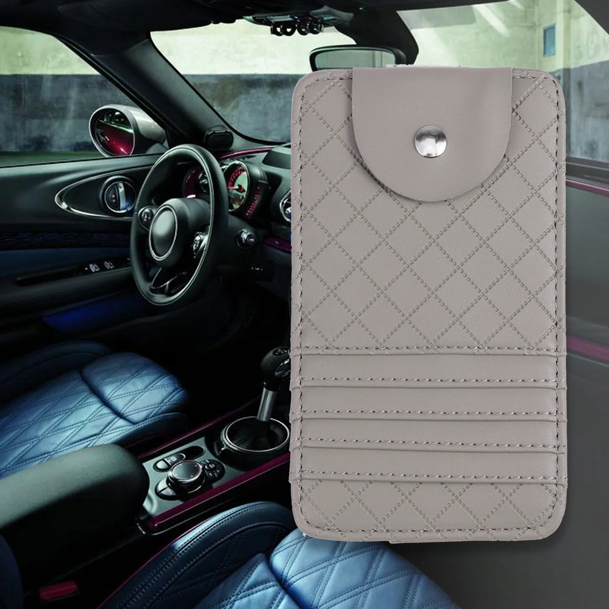 1 шт. хранение с клипсой на солнцезащитный козырек зажим для автомобильного