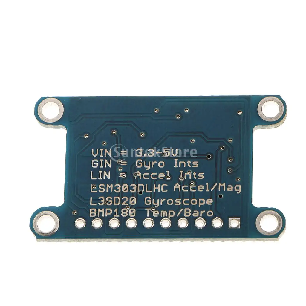 10DOF LSM303D L3GD20 BMP180 секционная плата акселерометр компас высотомер|altimeter|altimeter compass |