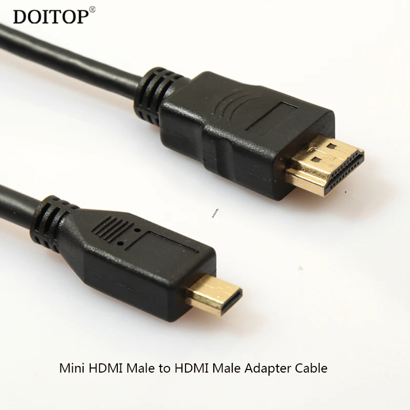 Кабель-адаптер DOITOP Mini HDMI Male to для Canon 550D 500D 60D Sony A55 A33 A550 Nikon D7000 D5000 IXUS | Электроника