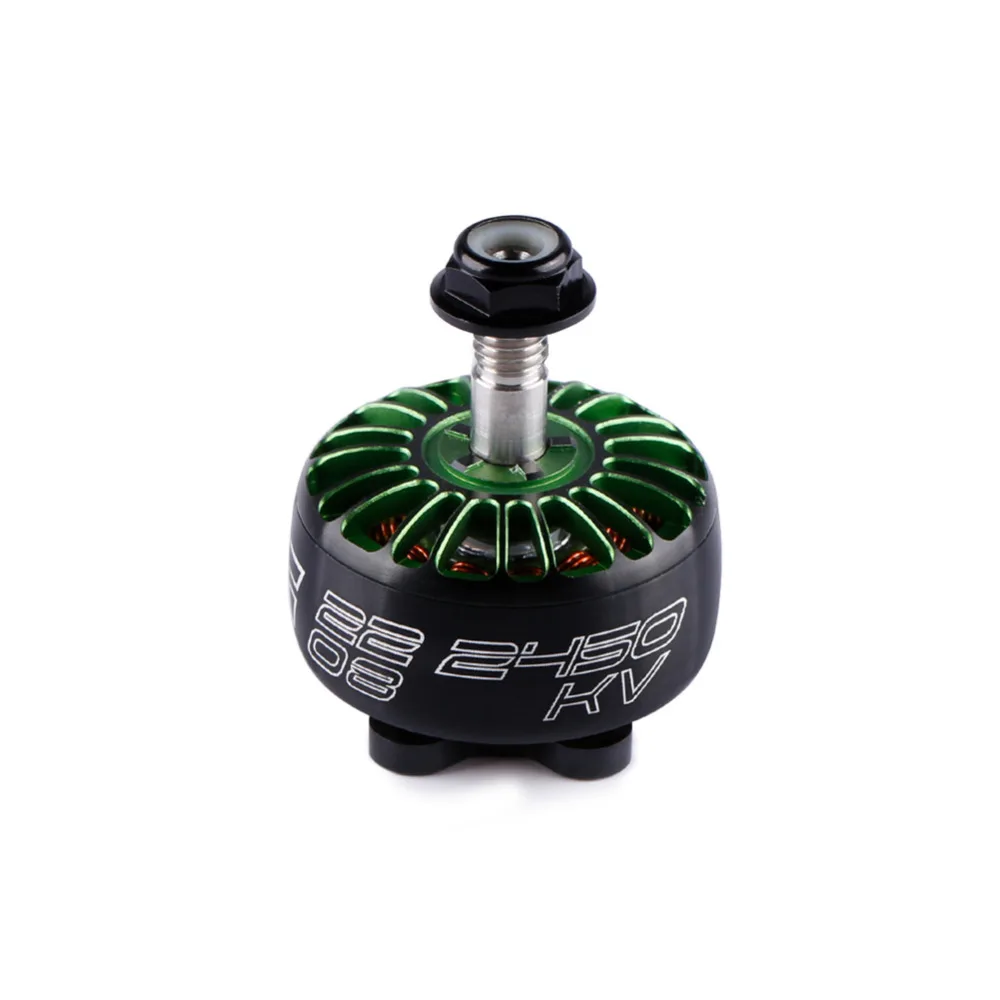 XING 2208 2450KV 1800KV 1700KV 6S FPV Бесщеточный двигатель с валом из титанового сплава и