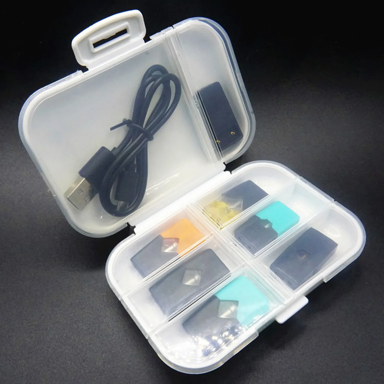 Сумка для хранения электронных сигарет чехол на молнии Juul Pods защитный аксессуары