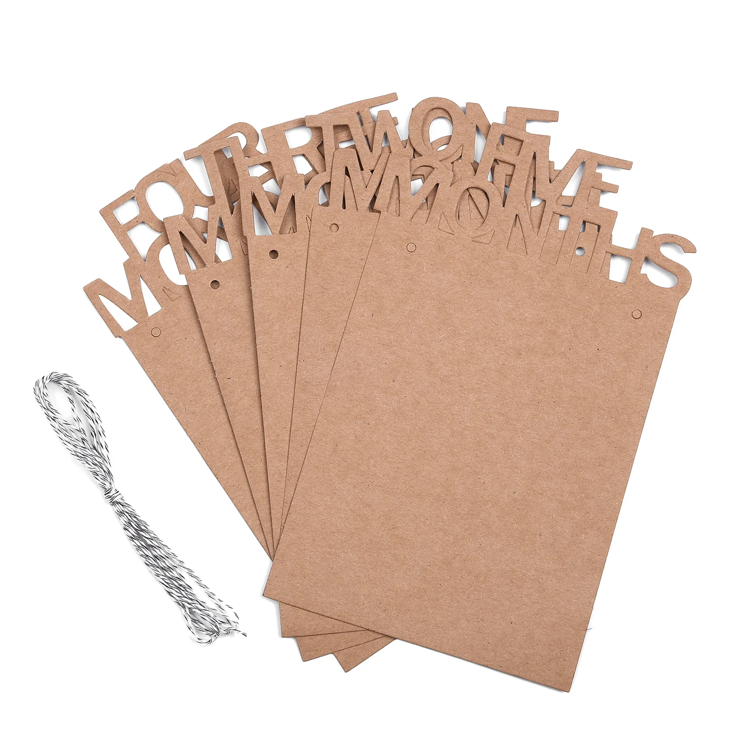 Сделай Сам ежемесячный 1 год ребенок Фото День рождения баннер Декор с флагами