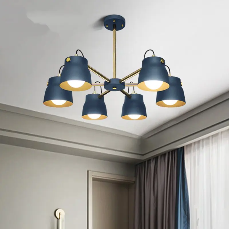 Промышленный подвесной светильник для гостиной в стиле ретро креативный