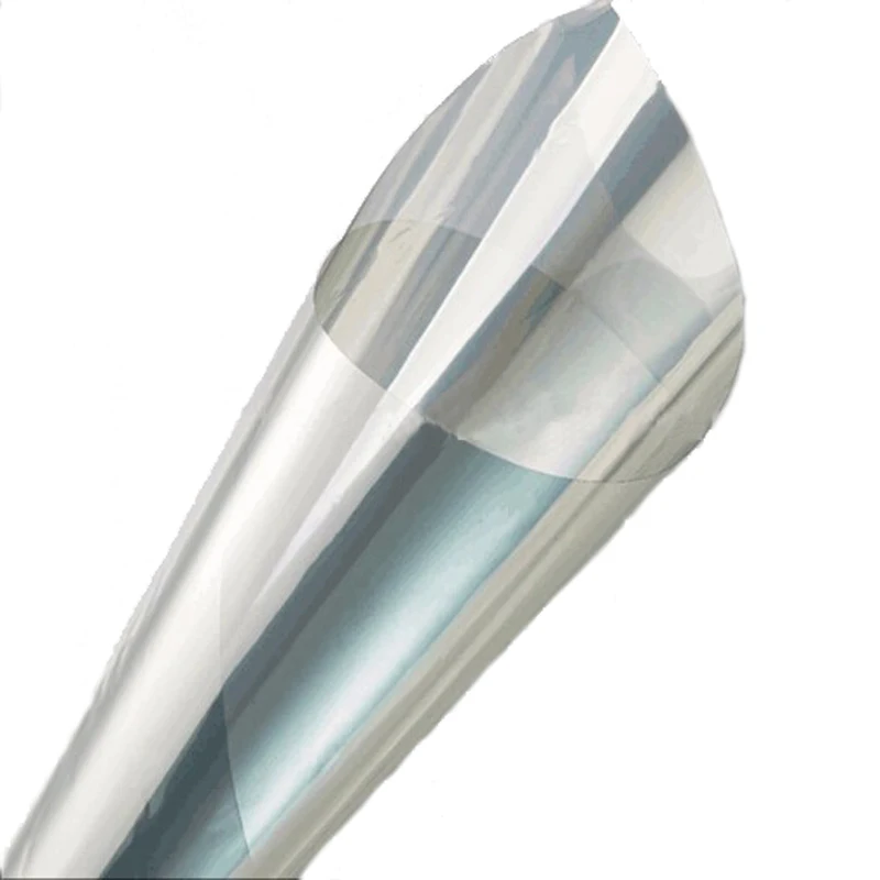 50 см х см высшее качество ИК УФ-отказание Автомобильная оконная пленка VLT50 % металлизированная теплоизоляционная пленка