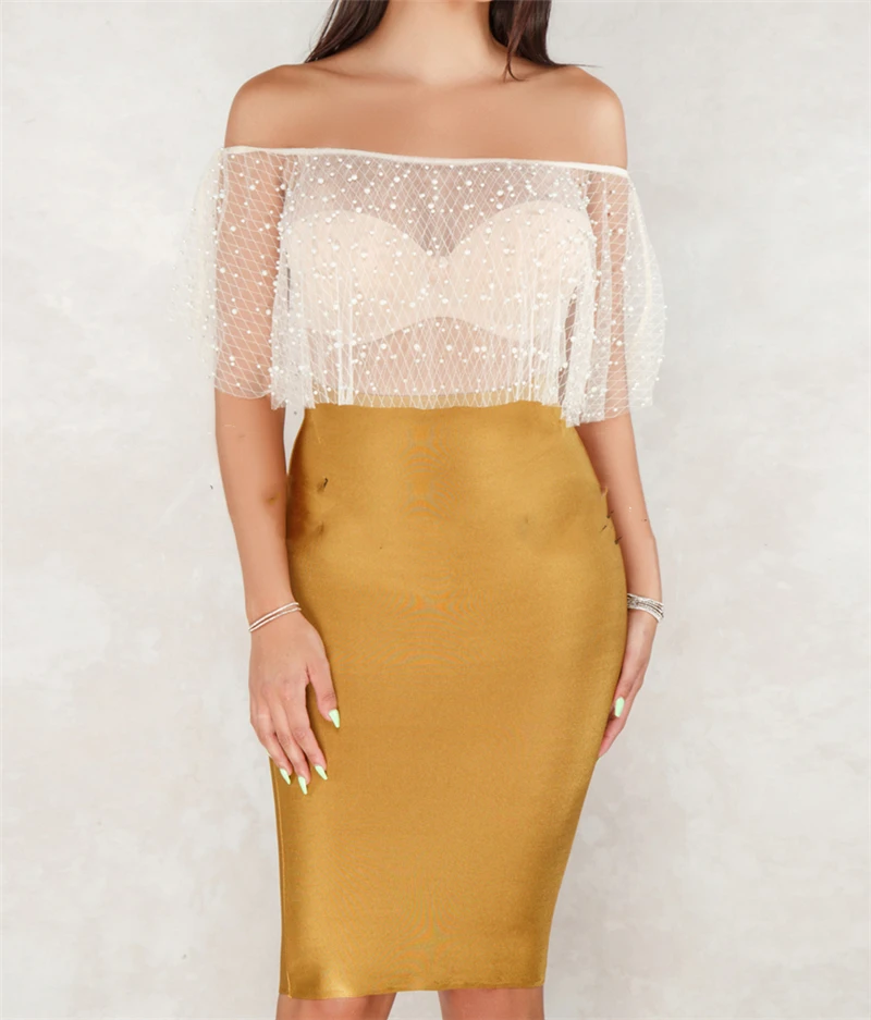 Женская кружевная блузка Sqein прозрачная в черный горошек | одежда