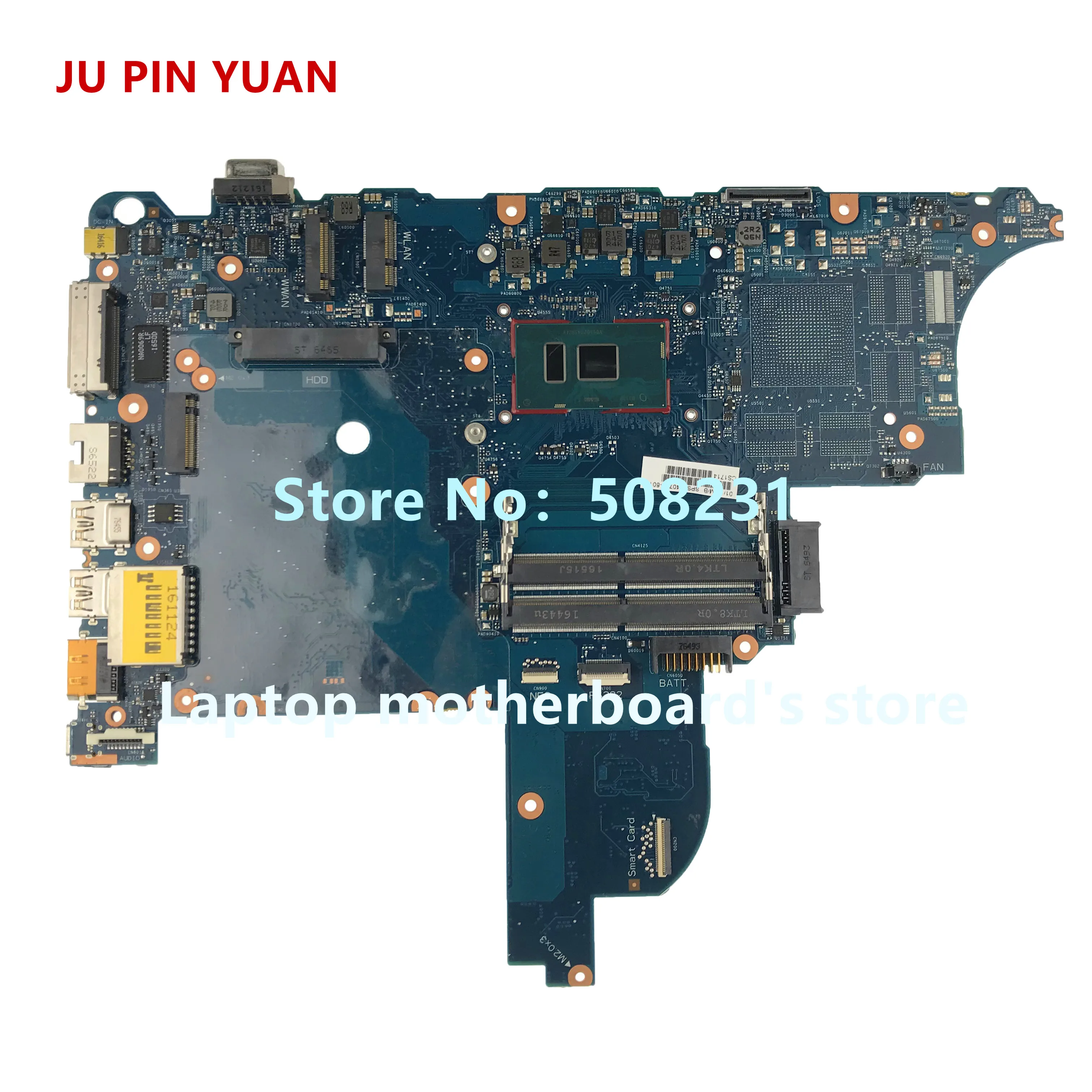 JU PIN YUAN для HP ProBook 640 650 G2 Материнская плата ноутбука 840716 601 001 аккумулятор большой