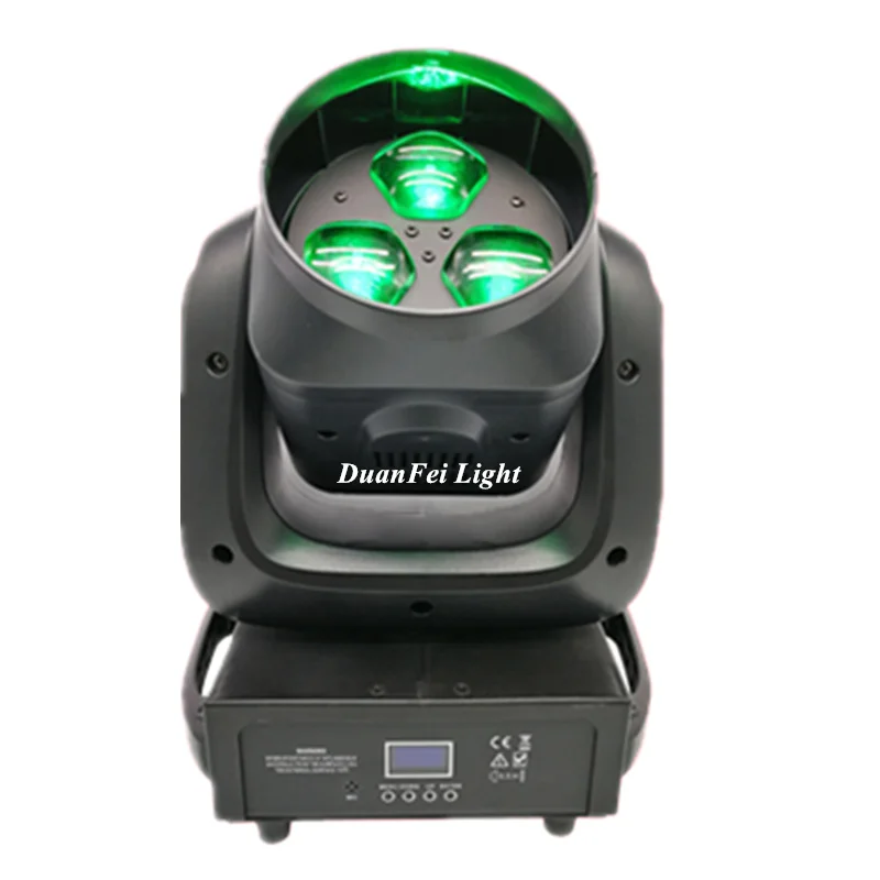 Фото (4pcs+Flightcase) professional lighting 3x40w high power led moving head beam rgbw dmx zoom light bee eyes Лампы и освещение (4pcs+Flightcase) professional lighting 3x40w high power led moving head beam rgbw dmx zoom light bee eyes Лампы и освещение