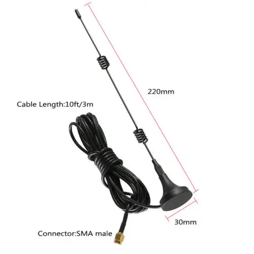 Diconna 3M 10ft WiFi антенна удлинитель шнур для беспроводной безопасности камера и антенна