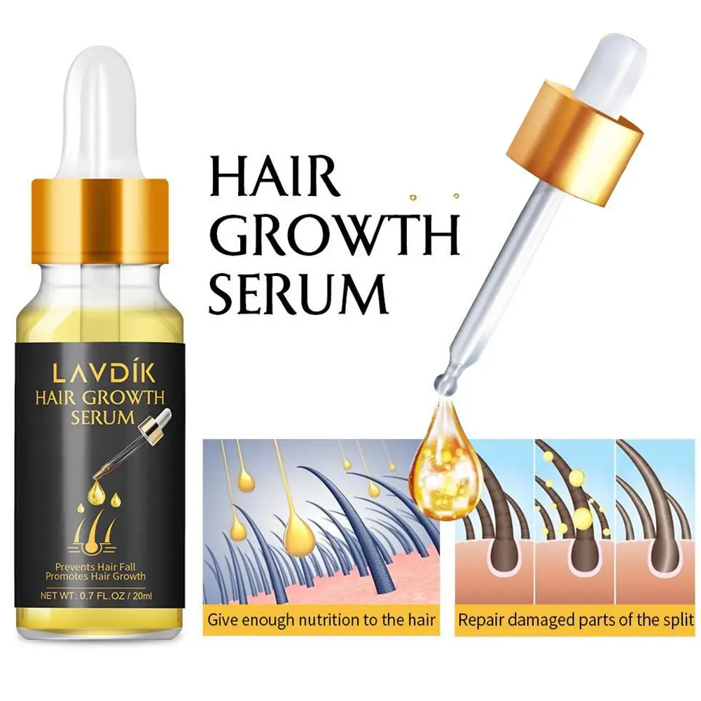 20ml Hair Care Essential Oil Serum Growth Fluid Repair Nursing Dry And Damaged Hairs Improve Dandruff | Красота и здоровье