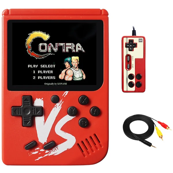 POWKIDDY Q3 VS Ретро Портативный портативная игровая консоль 2 8 дюймов ЖК дисплей 500