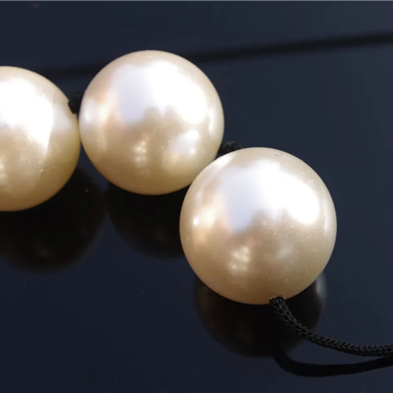 Large 4 Pearl Beads Anal Plug Ball Anus Buttplug Lesbian Gay Woman Adult Games Sex Toys Vaginal Shrink Yin Big Smart | Красота и