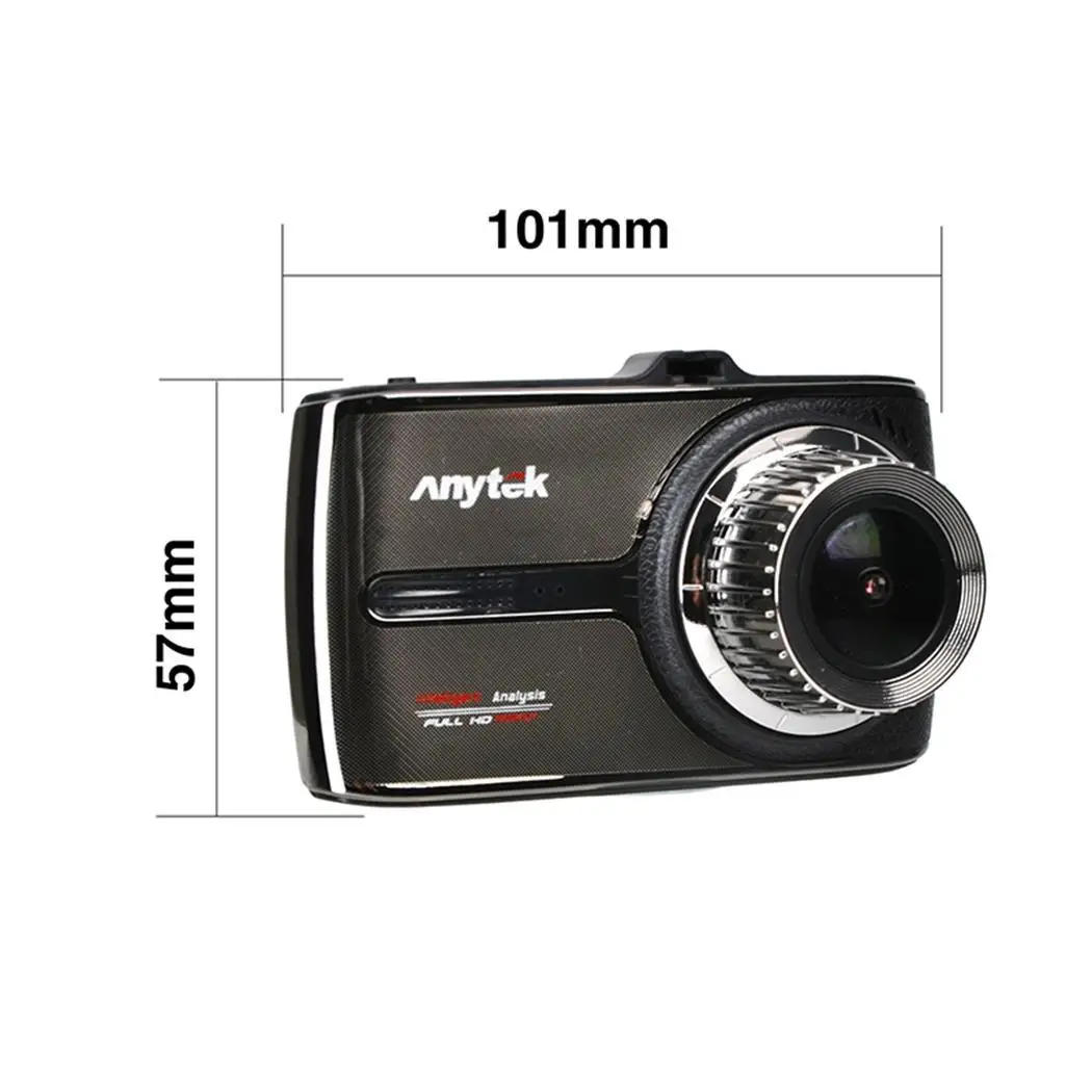 Anytek G66 3 5 ''Автомобильный видеорегистратор с сенсорным экраном Full HD 1080P WDR