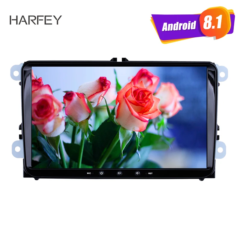 Harfey 9 &quot2din Android 1 автомобильное радио GPS Navi головное устройство проигрывателя для