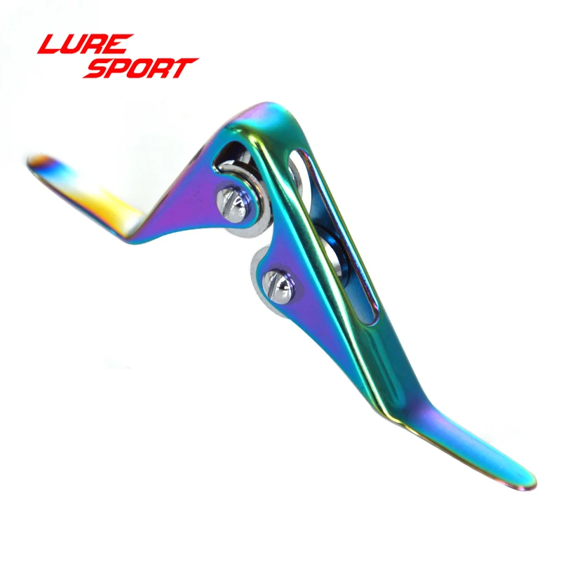 LureSport 2 шт. сверхмощные ролики направляющая разноцветная оправа лодка стержень