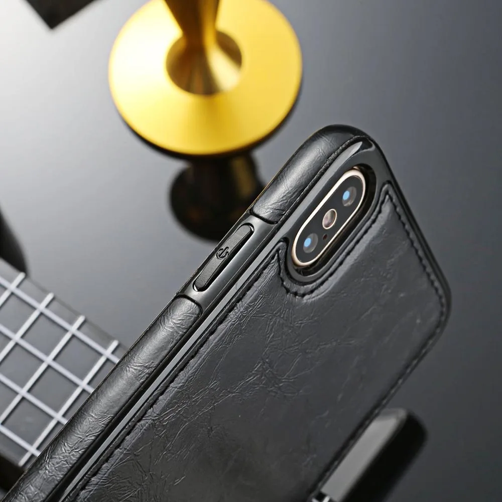 Роскошный чехол KISSCASE с отделением для карт Samsung Galaxy S8 S9 PLUS S7 S6 Edge магнитные кожаные