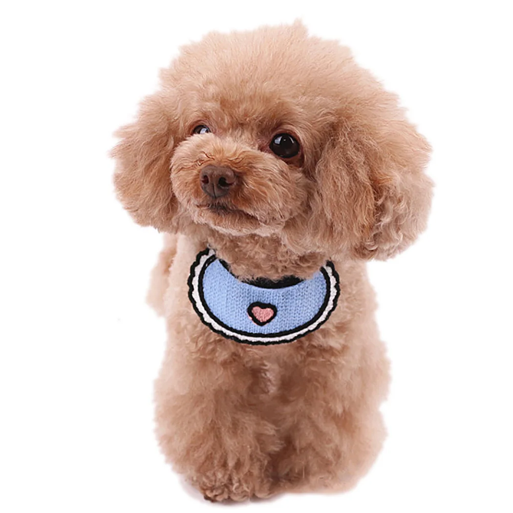 Новинка 2019 банданы для собак из шерсти милые кружевные моющиеся домашних