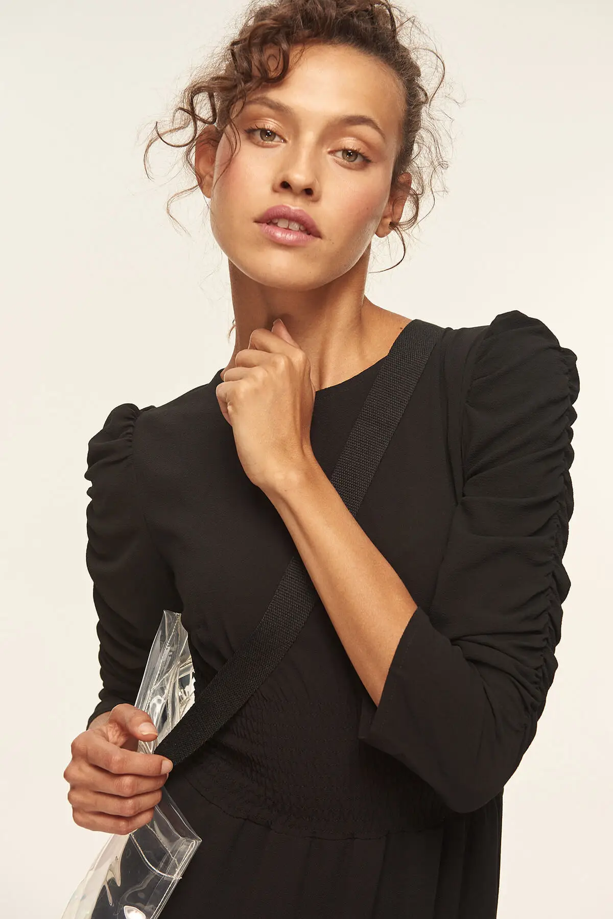 Trendyol Gipel черное платье TCLSS18UR0004|Женские платья| |
