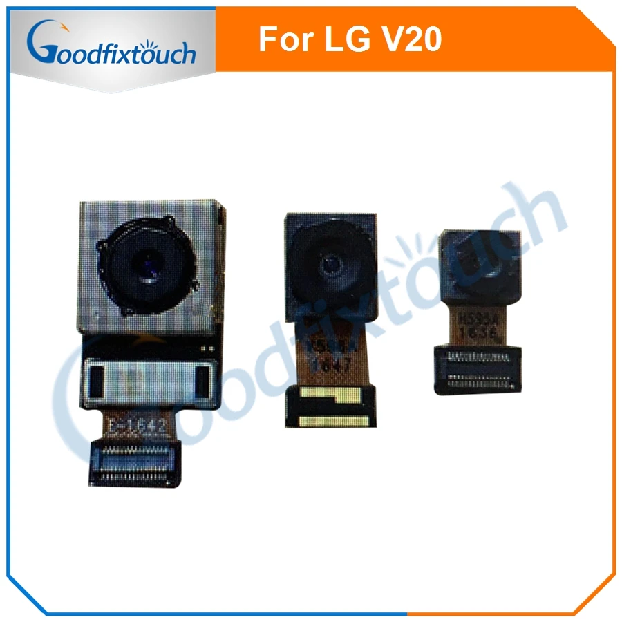 

Back Camera For LG V20 Big Rear Back camera middle small front Facing Camera Flex Cable For LG V20 Module Replacement Parts