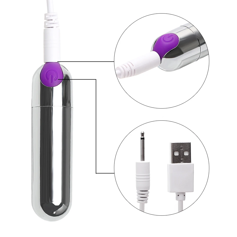 VATINE мини вибратор пуля с зарядкой от USB интимный продукт 10 скоростей