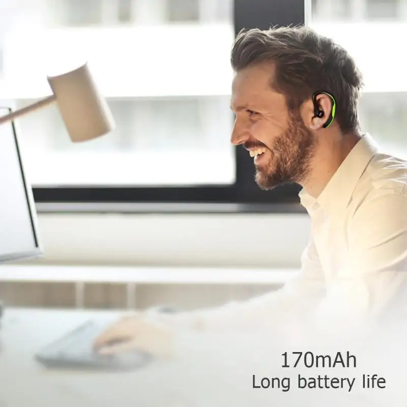 F600 один беспроводной Bluetooth наушники вкладыши стерео спортивные Hands Free Бизнес
