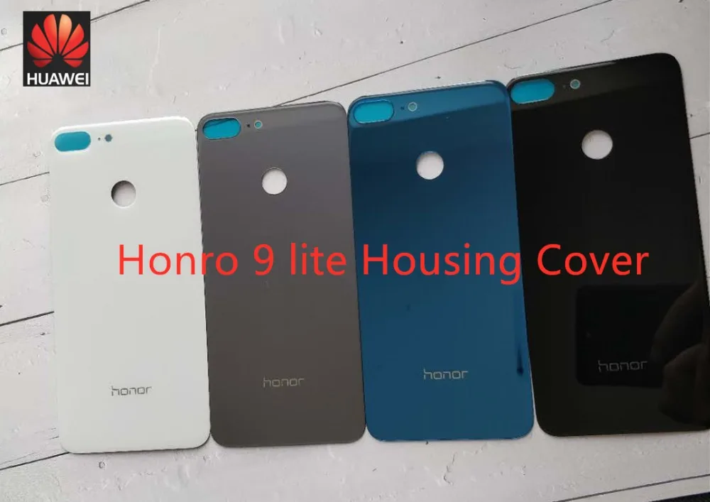 Original Glass Battery Cover for HUAWEI Honor 9 Lite Back Door Replacement Rear Housing Case Adhesive Sticker 4 colors in stock | Мобильные