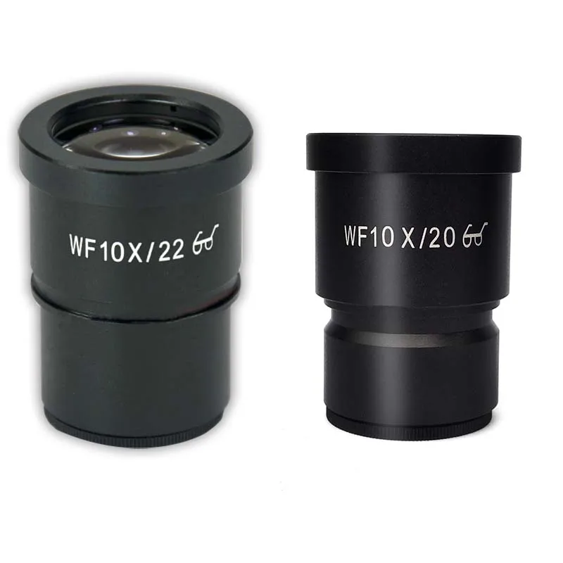 Окуляр WF10X для микроскопа широкоугольный оптический прибор с точкой зрения