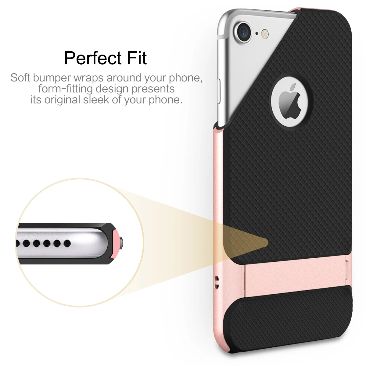 Buluby держатель стенд телефонные чехлы для iPhone X Xs 8 7 Plus чехол тонкий роскошный