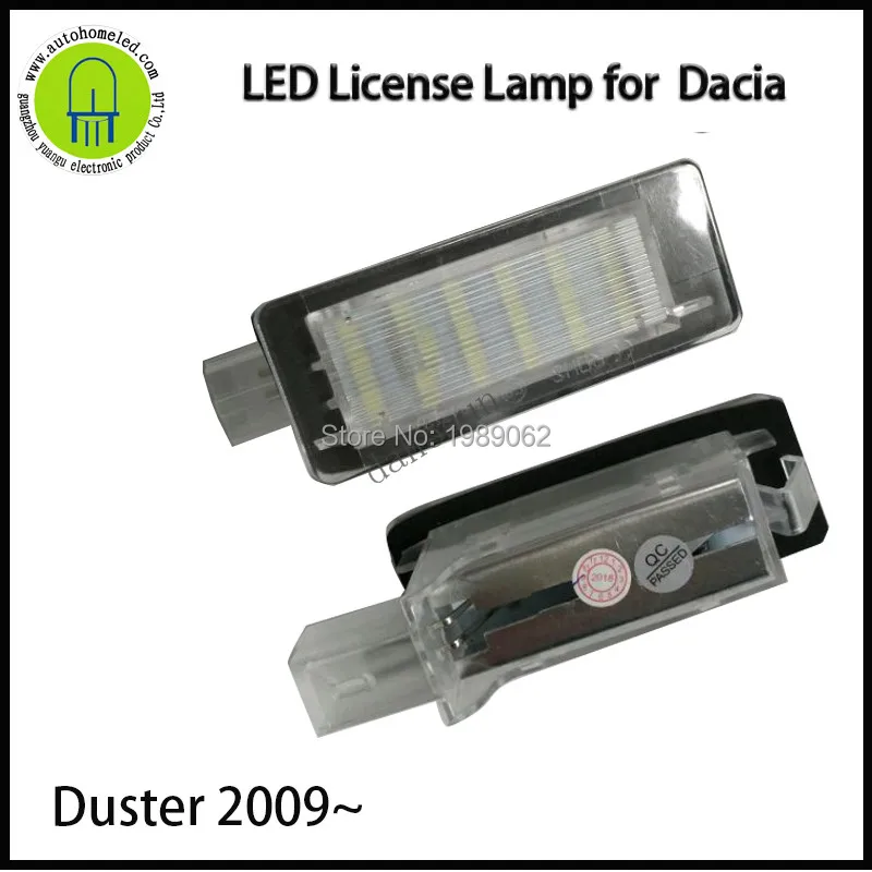 

2PC X dahosun LED License Lamp Tail light for Dacia Duster 2009~