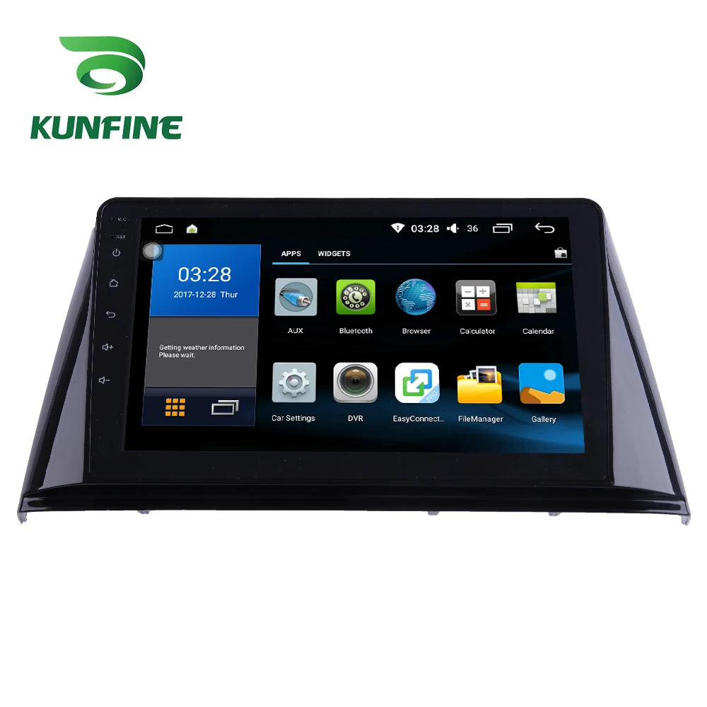 Восьмиядерный 1024*600 Android 8 1 автомобильный DVD GPS навигационный плеер Deckless стерео для