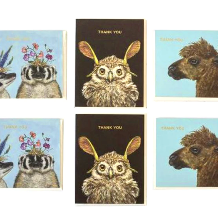 Карандаш фабрики Вики Сойер &quotспасибо&quot в коробке приветствие и карточки набор