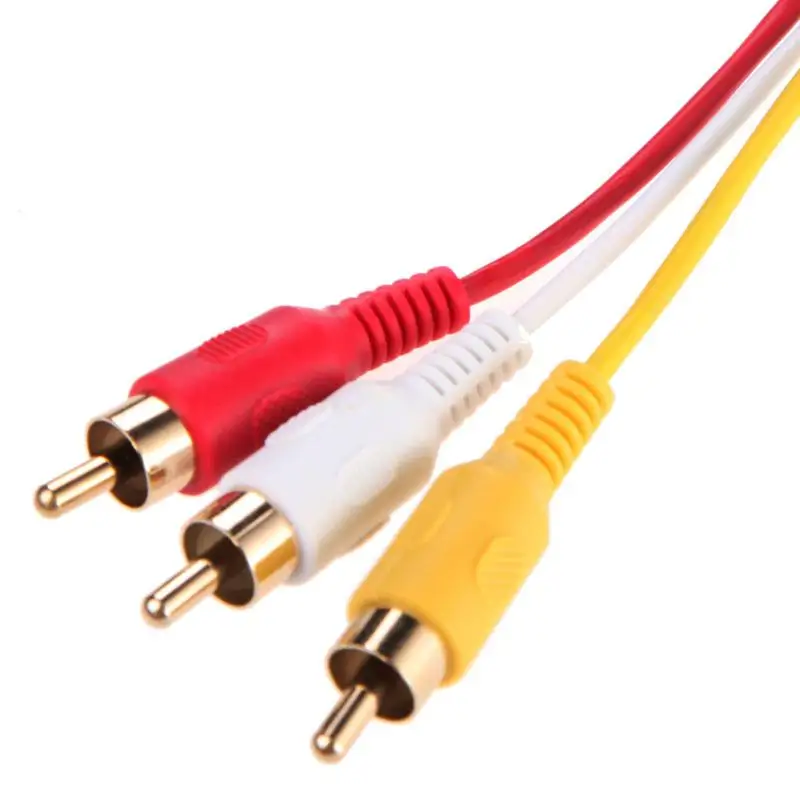 HDMI совместимый с 3 RCA видео аудио кабель HD провод шнур AV компонентный конвертер
