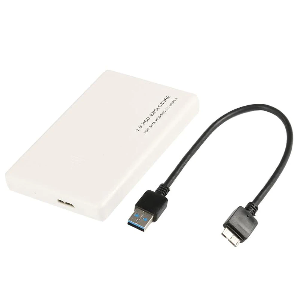 Жесткий диск 2 5 дюйма USB SATA внешний жесткий 6 Гбит/с Поддержка корпус для жесткого