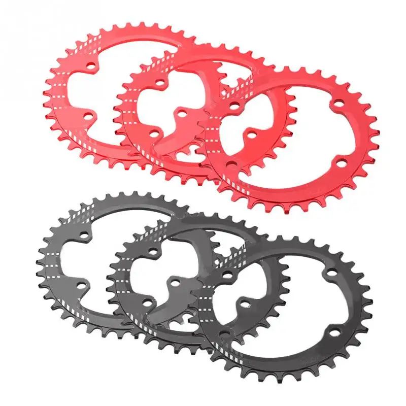 Овальная Круглая цепь из алюминиевого сплава для велосипеда Shimano M6000 M7000 M8000 32T 34T 36T