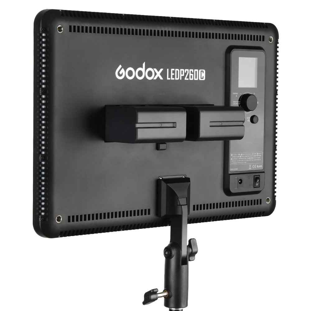 Светодиодный ультратонкий светильник GODOX P260C 30 Вт 3300 5600k для цифровой зеркальной