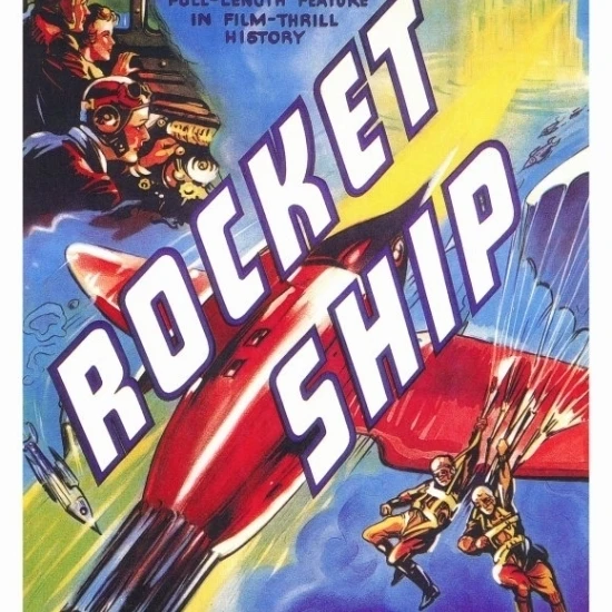 Кинопостер Rocketship (27x40) | Дом и сад