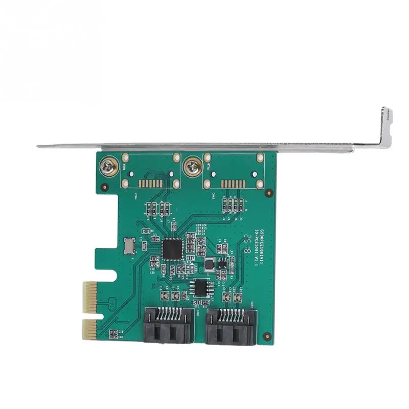 Высокая скорость PCI E до 2 * SATA порт RAID карта контроллера 6 Гбит/с|Платы расширения| |