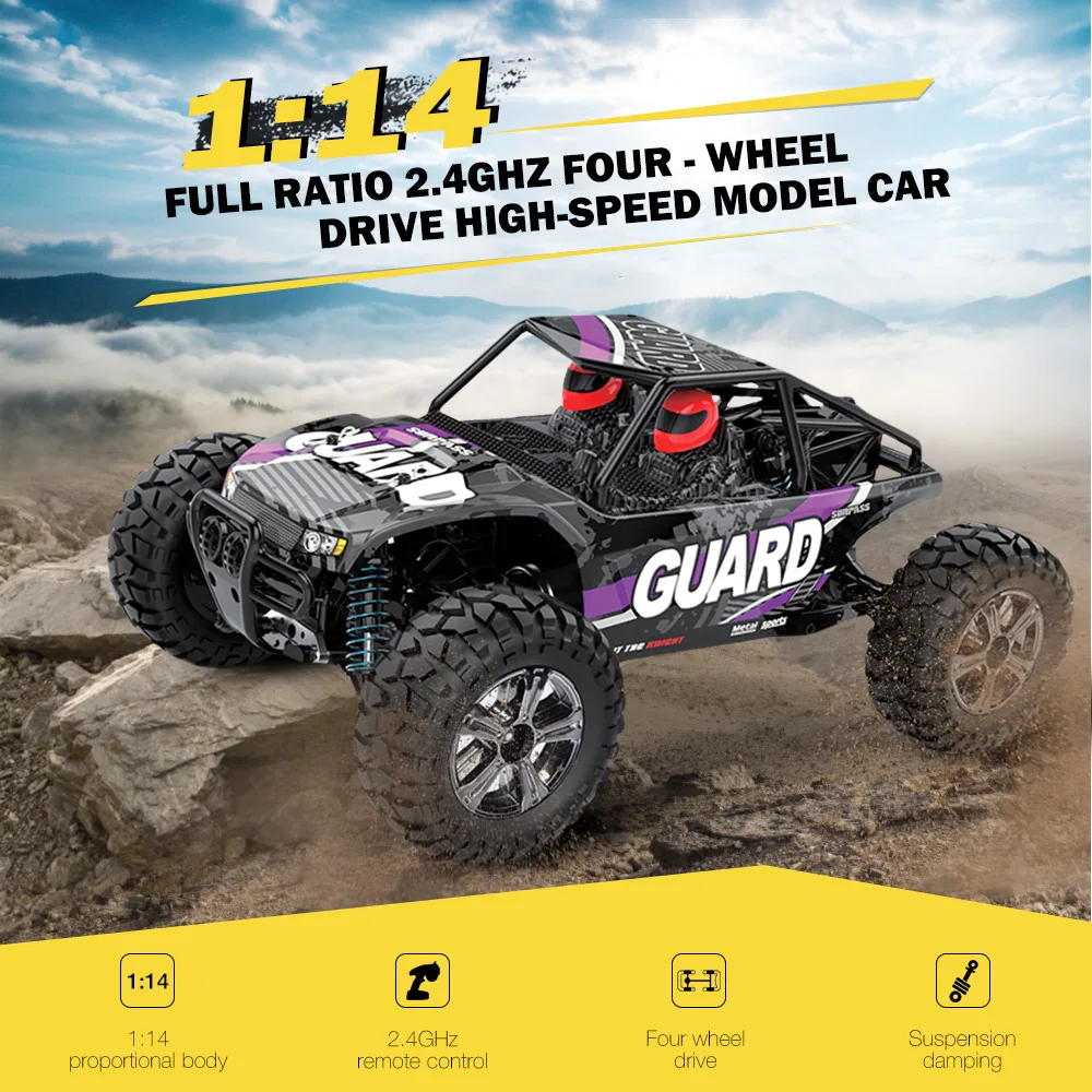 SUBOTECH BG 1520 RC автомобиль богиня задний прямой внедорожный 1:14 2 4 ГГц четырехколесный