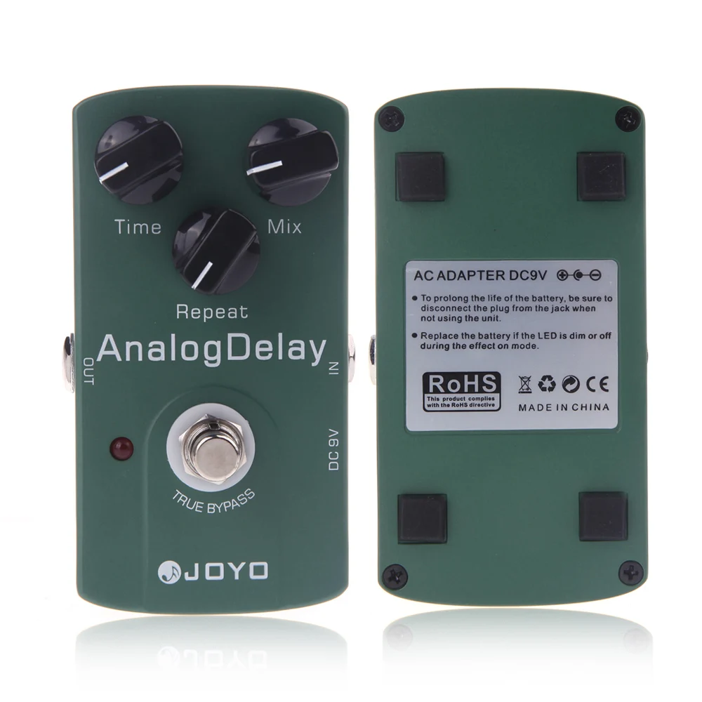 Joyo JF 33 аналоговый задержки педаль эффектов для электрогитары оригинальный