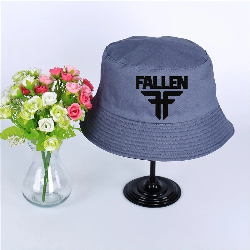 Fallen Logo летняя шляпа Женская Мужская Панама Дизайн плоский солнцезащитный